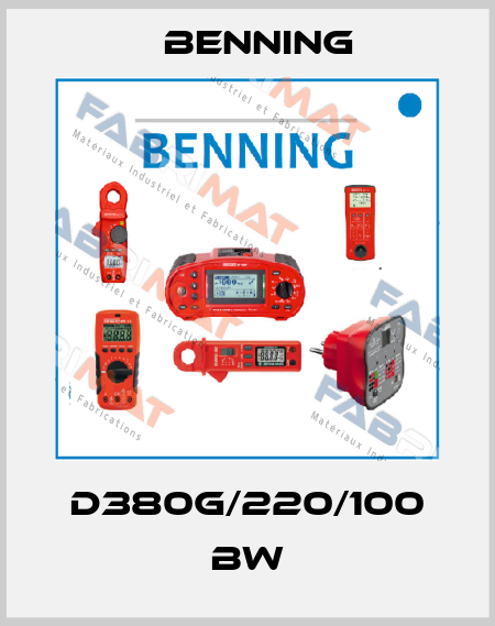 D380G/220/100 BW Benning