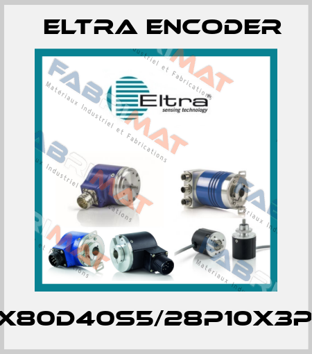 EX80D40S5/28P10X3PR Eltra Encoder