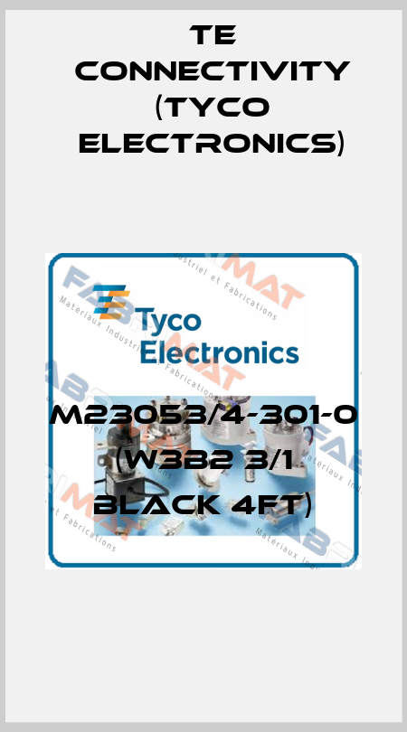 M23053/4-301-0 (W3B2 3/1 BLACK 4FT) TE Connectivity (Tyco Electronics)