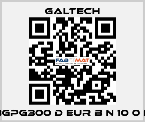 3GPG300 D EUR B N 10 0 N Galtech