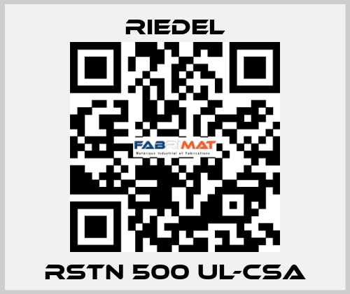 RSTN 500 UL-CSA Riedel