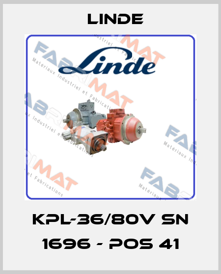 KPL-36/80V SN 1696 - pos 41 Linde