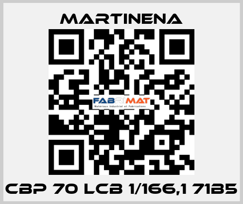 CBP 70 LCB 1/166,1 71B5 Martinena