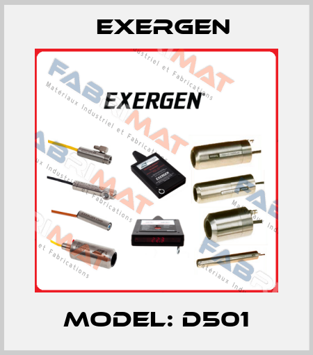 model: D501 Exergen