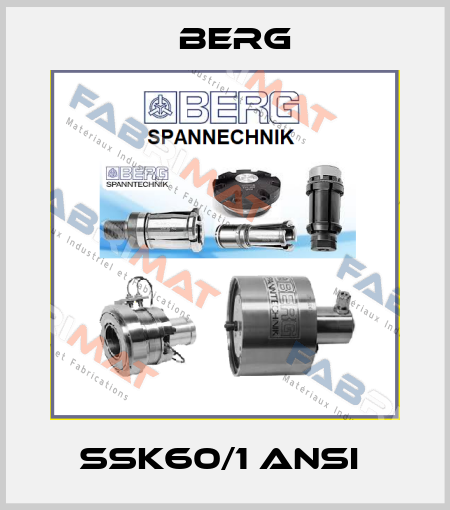 SSK60/1 ANSI  Berg