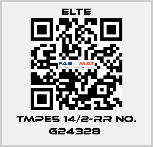TMPE5 14/2-RR NO. G24328  Elte