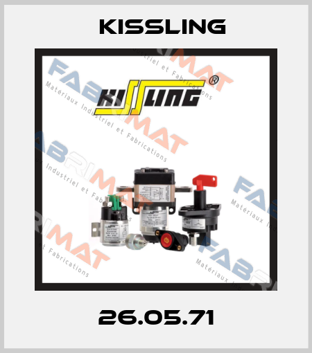 26.05.71 Kissling