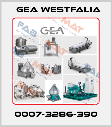 0007-3286-390 Gea Westfalia