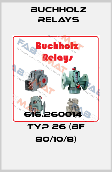 616.260014   Typ 26 (BF 80/10/8) Buchholz Relays
