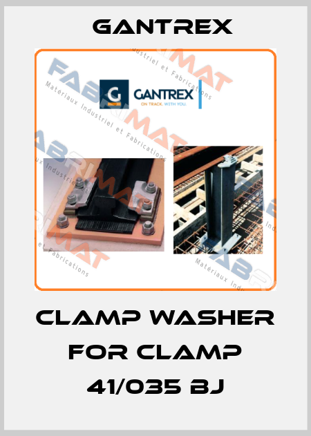 Clamp washer for clamp 41/035 BJ Gantrex