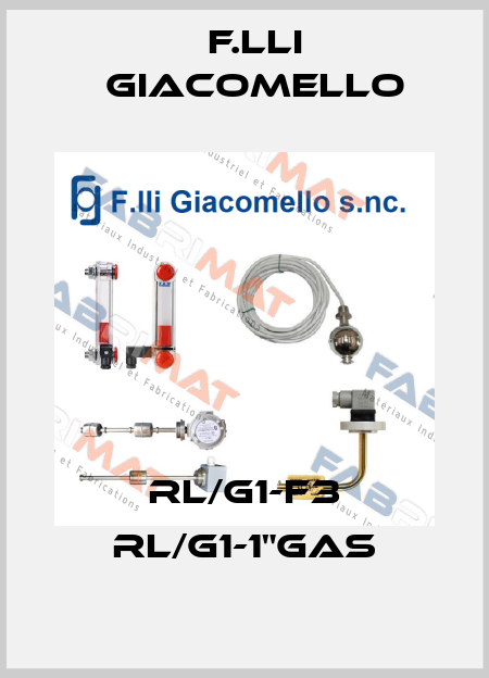 RL/G1-F3 RL/G1-1"GAS F.lli Giacomello