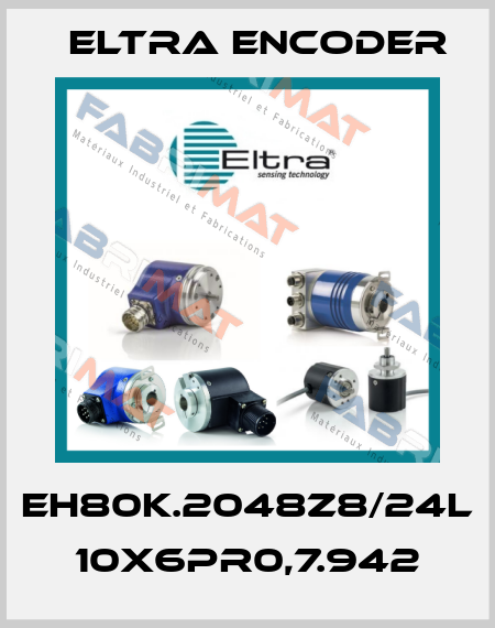 EH80K.2048Z8/24L 10X6PR0,7.942 Eltra Encoder