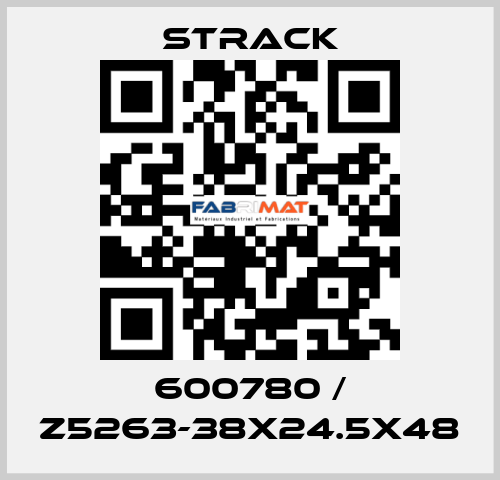 600780 / Z5263-38X24.5X48 Strack