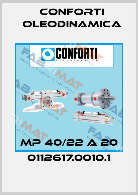 MP 40/22 A 20 0112617.0010.1 Conforti Oleodinamica