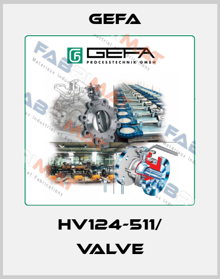 HV124-511/ valve Gefa