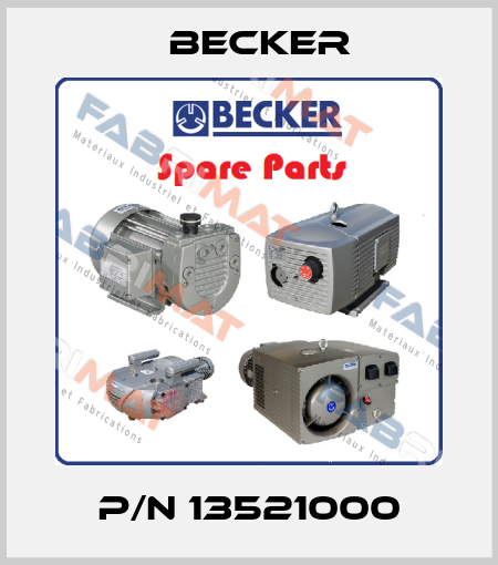 P/N 13521000 Becker