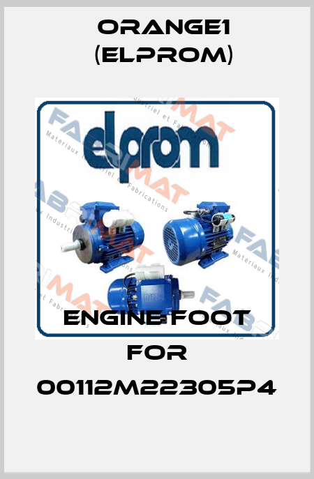 engine foot for 00112M22305P4 ORANGE1 (Elprom)