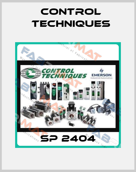 SP 2404 Control Techniques
