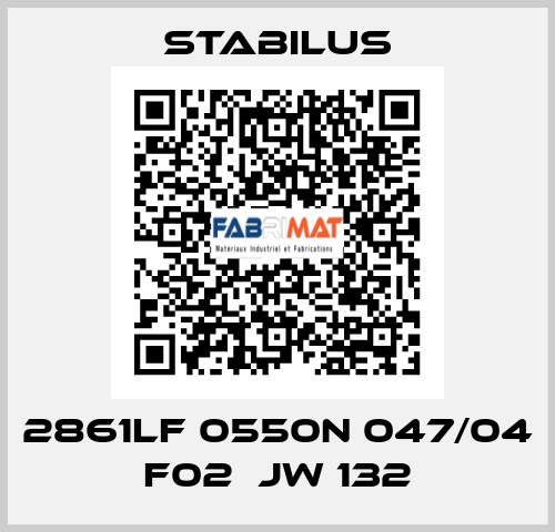 2861LF 0550N 047/04 F02  JW 132 Stabilus