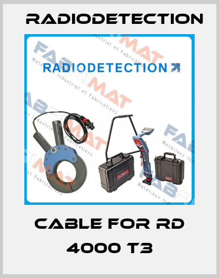 cable for RD 4000 T3 Radiodetection