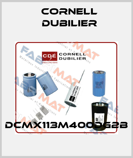 DCMX113M400DG2B Cornell Dubilier