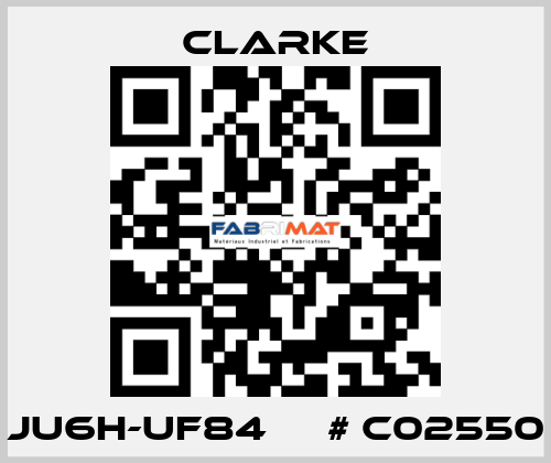 JU6H-UF84 	  # C02550 Clarke