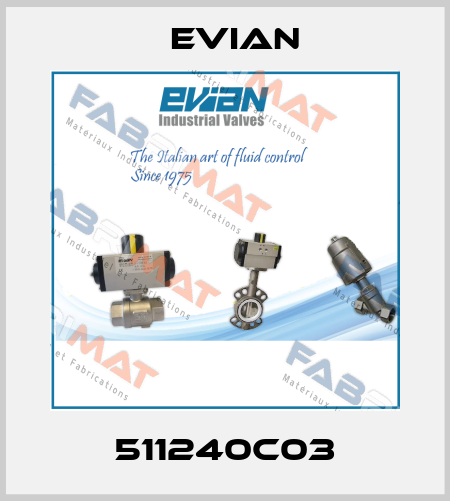 511240C03 Evian