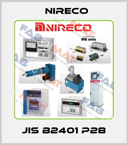 JIS B2401 P28 Nireco
