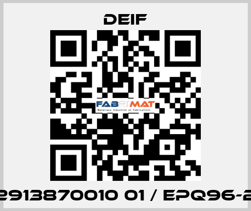 2913870010 01 / EPQ96-2 Deif