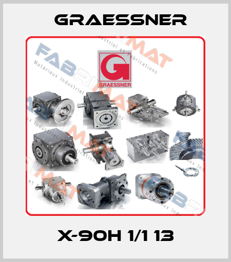 X-90H 1/1 13 Graessner