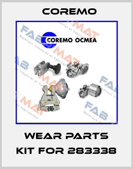 Wear parts kit for 283338 Coremo
