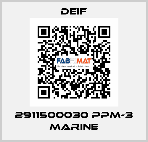 2911500030/ PPM-3 Marine Deif