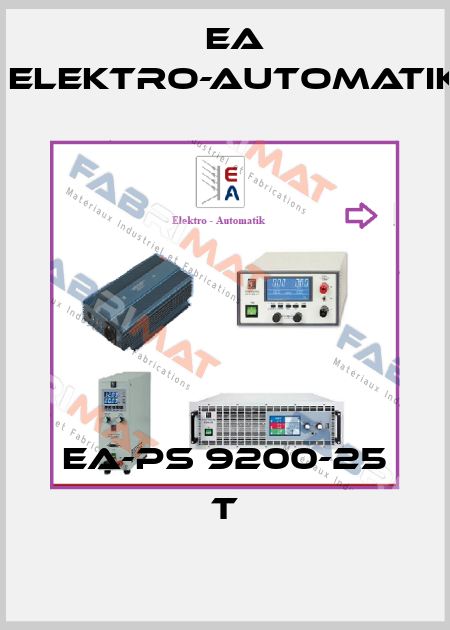 EA-PS 9200-25 T EA Elektro-Automatik