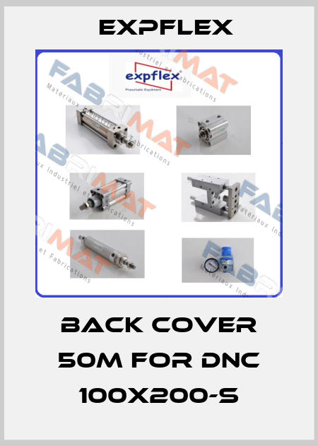 back cover 50m for DNC 100x200-S EXPFLEX
