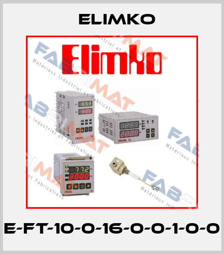 E-FT-10-0-16-0-0-1-0-0 Elimko