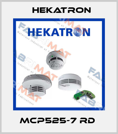 MCP525-7 RD  Hekatron