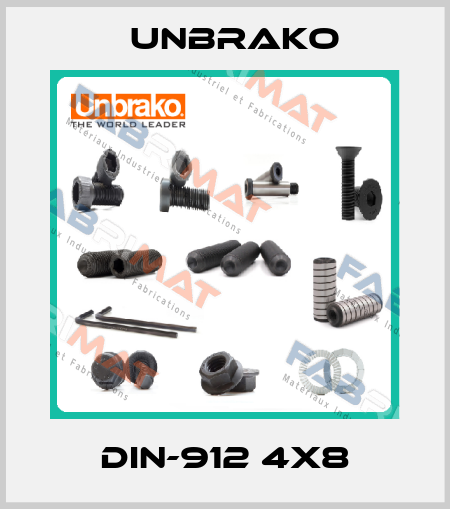 DIN-912 4X8 Unbrako