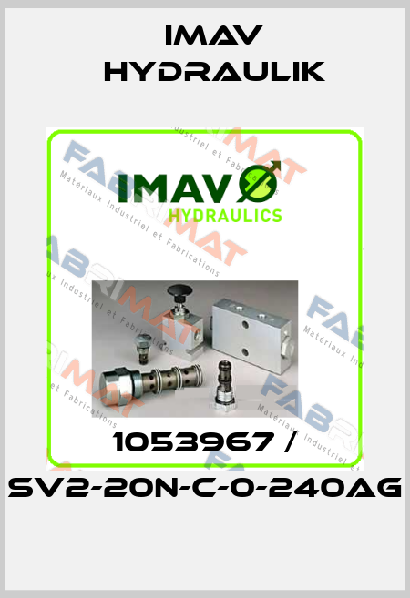 1053967 / SV2-20N-C-0-240AG IMAV Hydraulik
