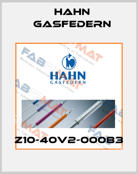 Z10-40V2-00083 Hahn Gasfedern