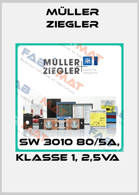 SW 3010 80/5A, KLASSE 1, 2,5VA  Müller Ziegler