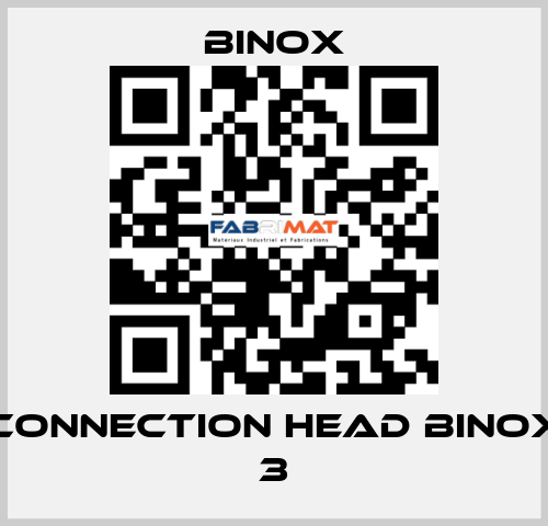 Connection head BINOX 3 Binox
