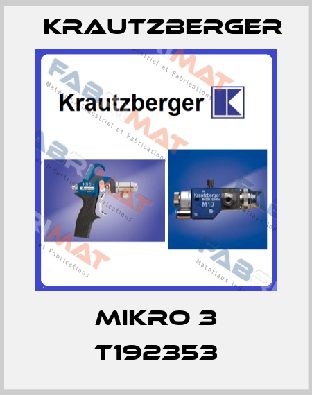 Mikro 3 T192353 Krautzberger