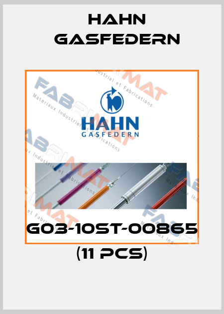 G03-10ST-00865 (11 pcs) Hahn Gasfedern