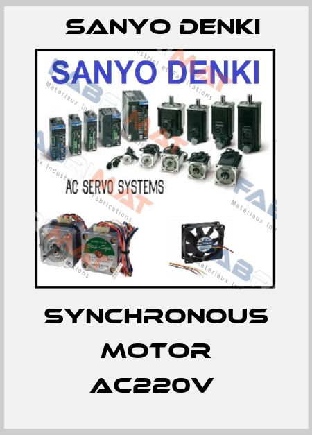 SYNCHRONOUS MOTOR AC220V  Sanyo Denki