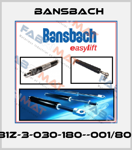 B1B1Z-3-030-180--001/800N Bansbach