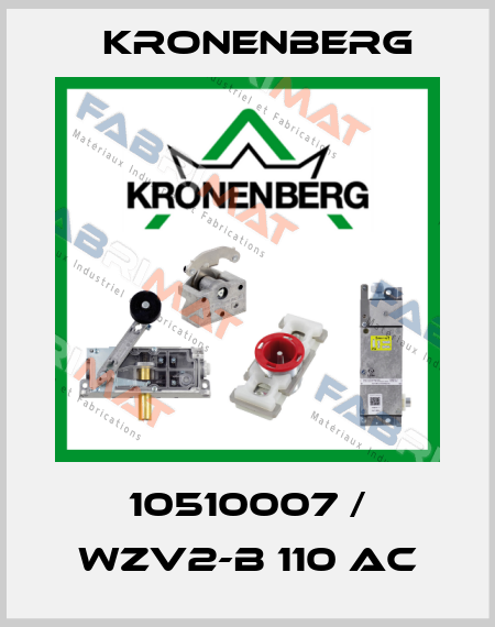 10510007 / WZV2-B 110 AC Kronenberg