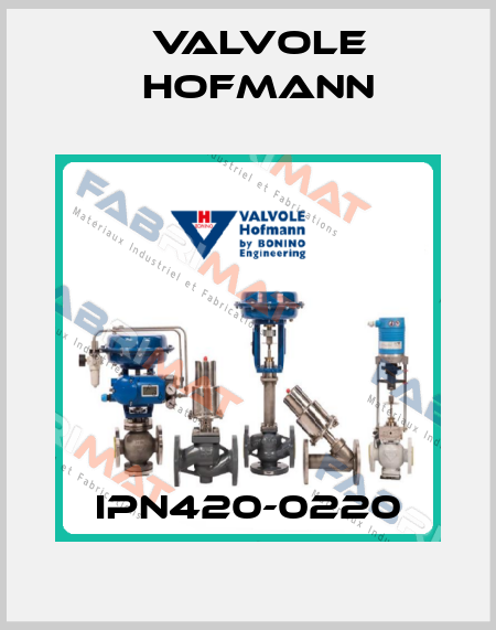 IPN420-0220 Valvole Hofmann