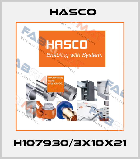 H107930/3x10x21 Hasco