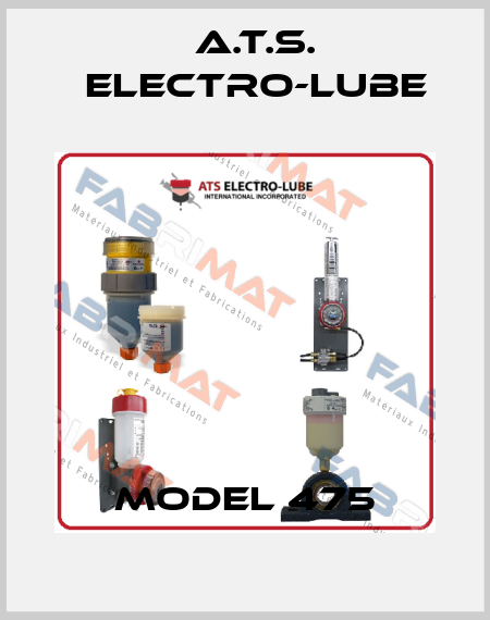 Model 475 A.T.S. Electro-Lube