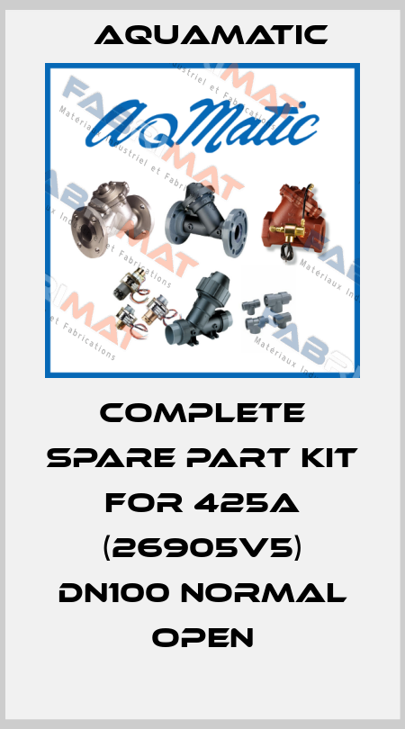 Complete spare part kit for 425A (26905V5) DN100 NORMAL OPEN AquaMatic